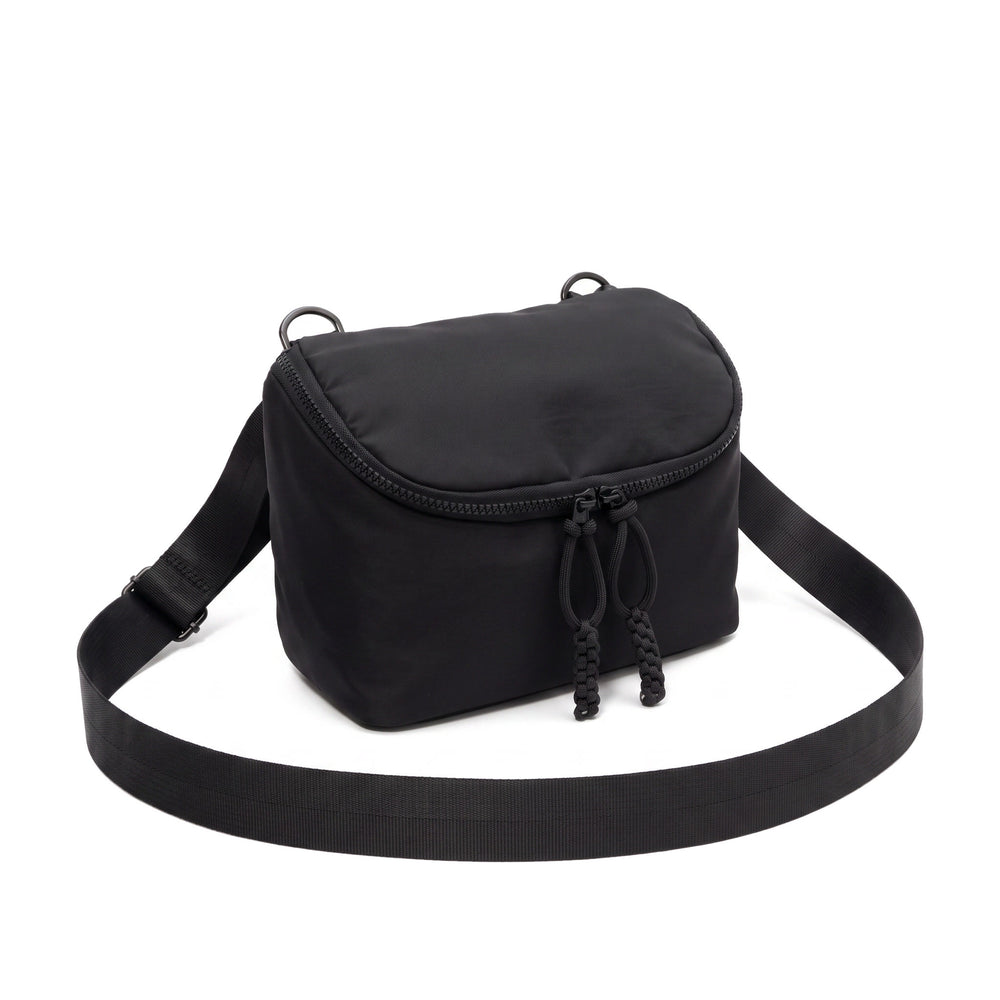 AXEL Nylon Crossbody Bag in black