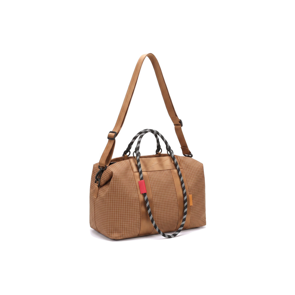 ESCALE Grid Check Weekender Duffle Bag
