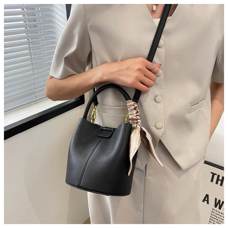 LEA Mini Bucket Crossbody Bag