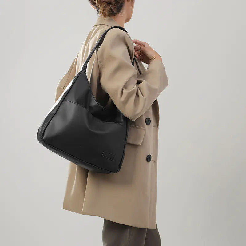NOOR Everyday Vegan Leather Shoulder Bag