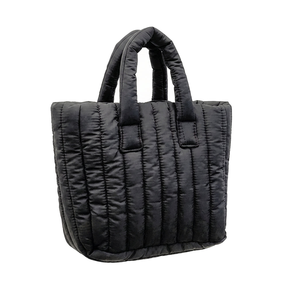 SAGE Nylon Handbag in black