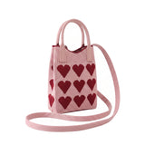 AMOUR Knitted Phone Bag