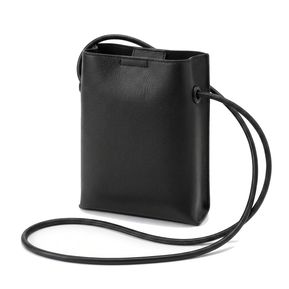 ANOUK Leather Crossbody Bag in black