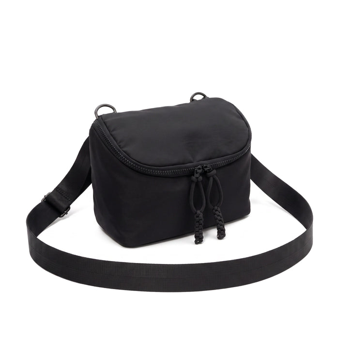 AXEL Nylon Crossbody Bag in black