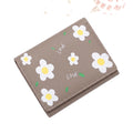 BELLE Vegan Leather Wallet in grey