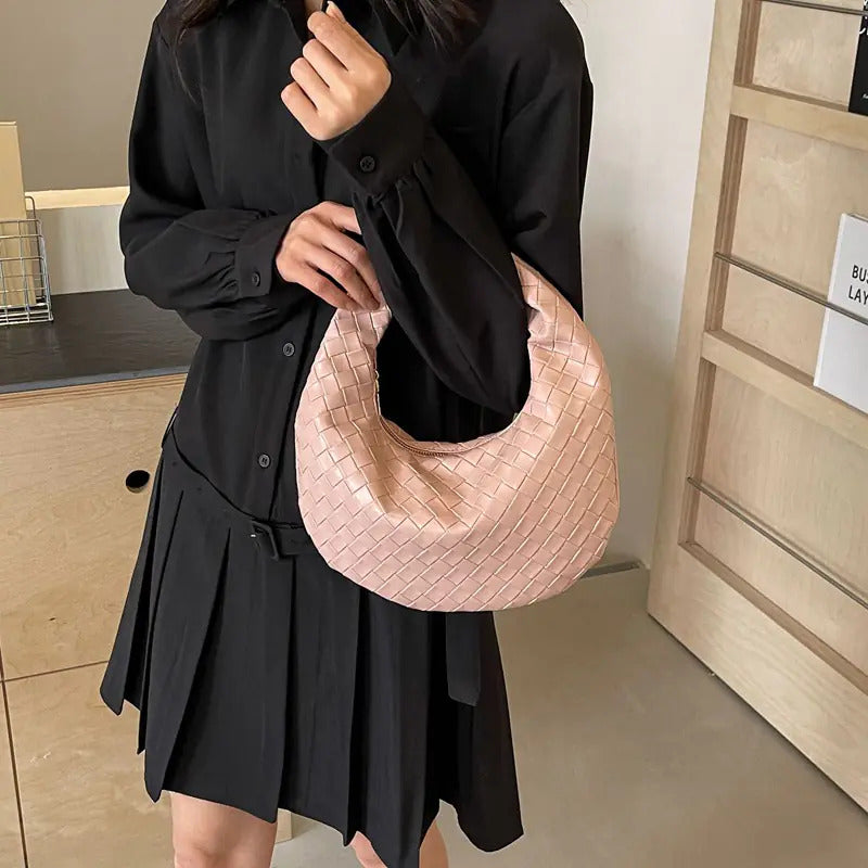 DUNE Woven Mini City Handbag