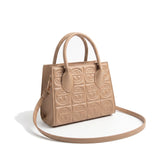 NEO Croc Embossed Top Handle Handbag
