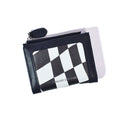 NIA Vegan Leather Card Wallet in black