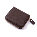 PIP Vegan Leather Wallet in dark brown