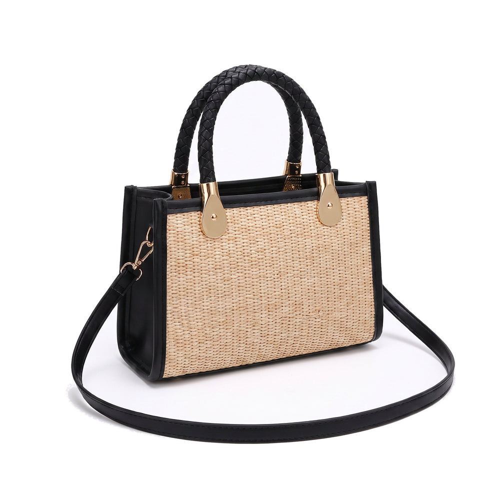 SISAL Straw Handbag in beige